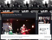 Tablet Screenshot of kittydevineandthebigwhoop.com